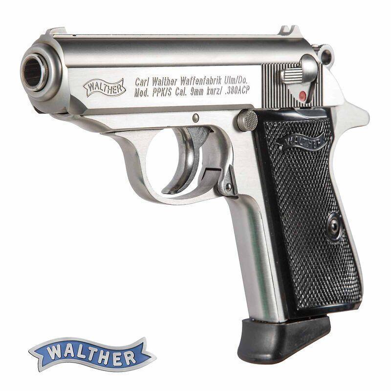 WALTHER PPK/S STAINLESS 9MM KZ