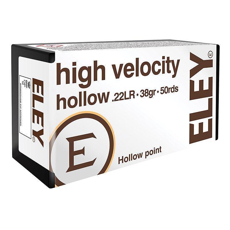 ELEY HIGH VEL.HOLLOW .22LR A50