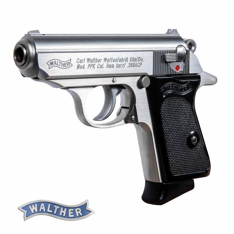 WALTHER PPK STAINLESS 9MM KZ