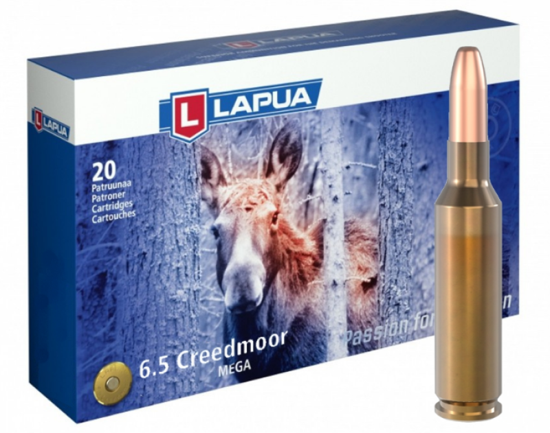 LAPUA 6.5 CREEDMOOR  MEGA 10,1G A20