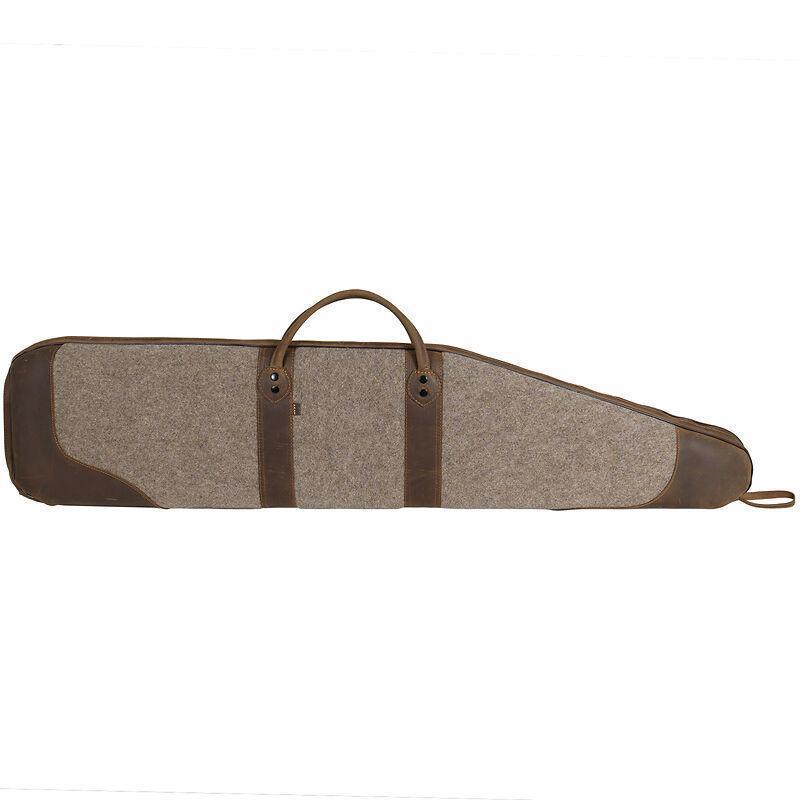 FUTTERAL WOLLFILZ-BUFFALO-LEDER 124 CM X 28 CM
