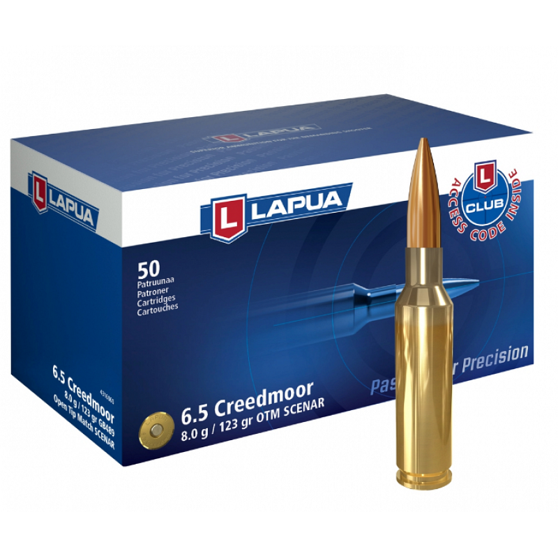 LAPUA 6.5 CREEDM.  SCENAR L 8,8G  A50