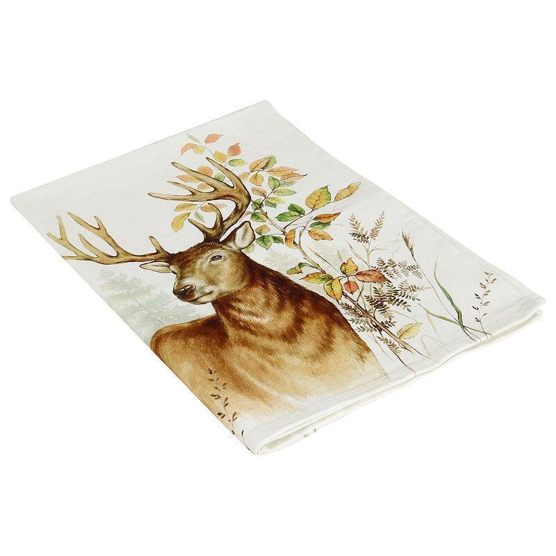 GESCHIRRTUCH HIRSCH  70 CM X 50 CM