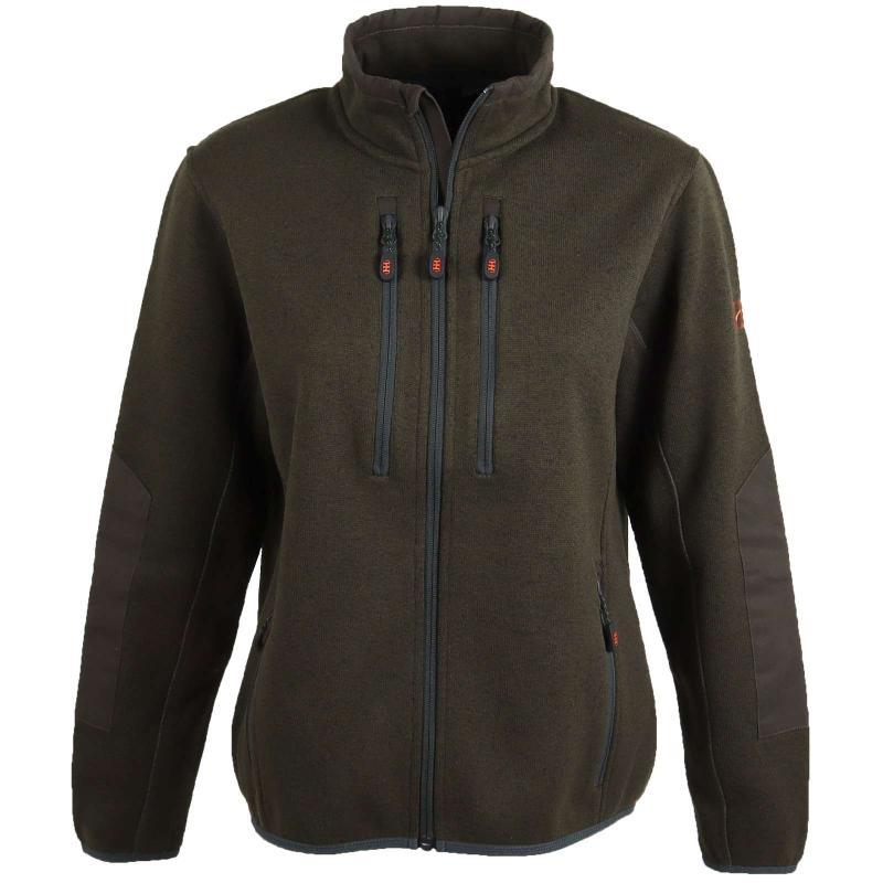 HH  BIRGITTE STRICKFLEECE JACKE  M