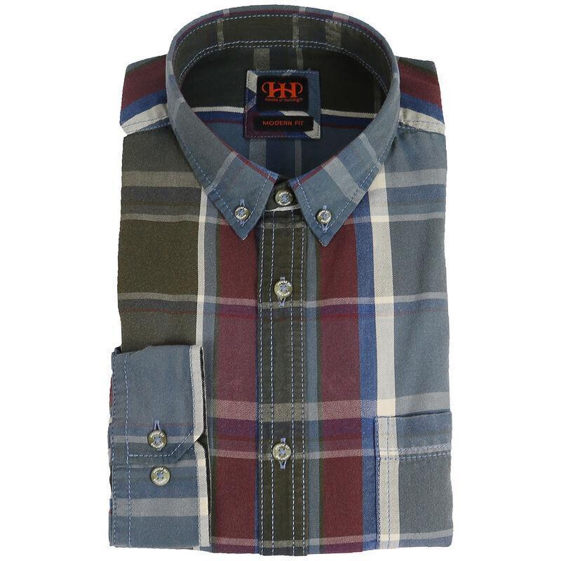 HH HEMD MODESTO KARO RO/BL/GRÜN  2XL