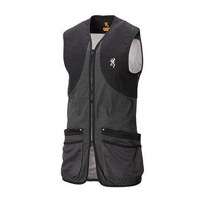 BROWNING SHOOTING VEST, CLASSIC, ANTHRACITE, 3XL