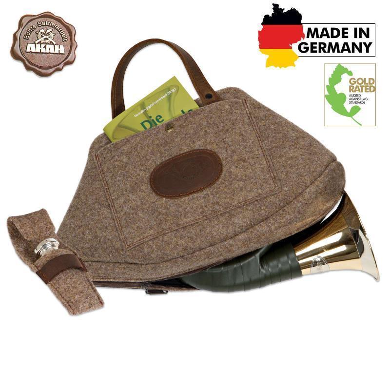 FUTTERAL F.PLESS-HORN WOLLFILZ GEPOLSTERT