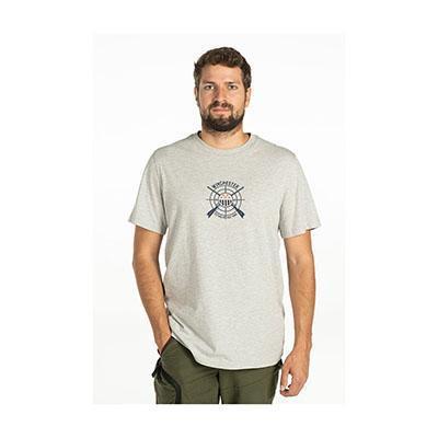 TEE SHIRT, PARLIN, MELANGED GREY, L