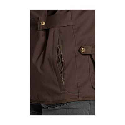 VEST, NORFOLK, DARK BROWN, S