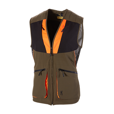 HUNTING VEST, VELINO, GREEN, 2XL