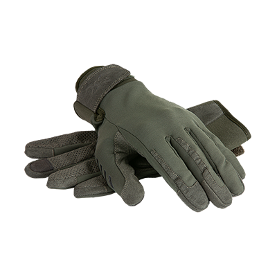GLOVES, PROHUNTER, GREEN, L