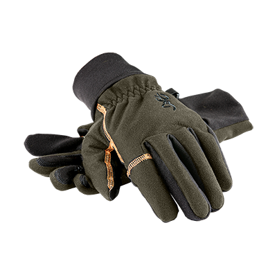 GLOVES, WINTER, GREEN, L