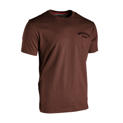 T SHIRT, SS, COLOMBUS, BROWN, 2XL