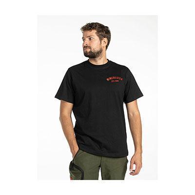 T SHIRT, SS, COLOMBUS, BLACK, M