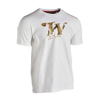 T SHIRT, SS, SPRINGER, WHITE, M