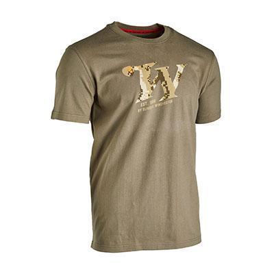 T SHIRT, SS, SPRINGER, KHAKI, 3XL