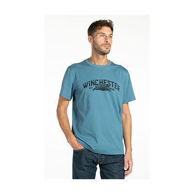 T SHIRT, SS, VERMONT, BLUE, M