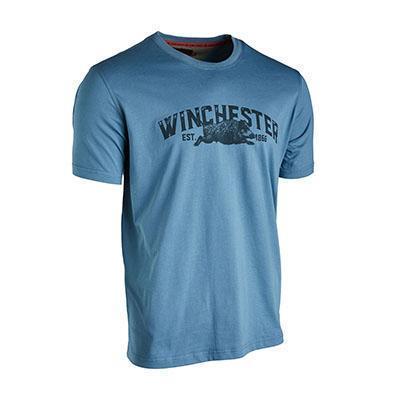 T SHIRT, SS, VERMONT, BLUE, XL