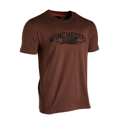 T SHIRT, SS, VERMONT, BROWN, 2XL