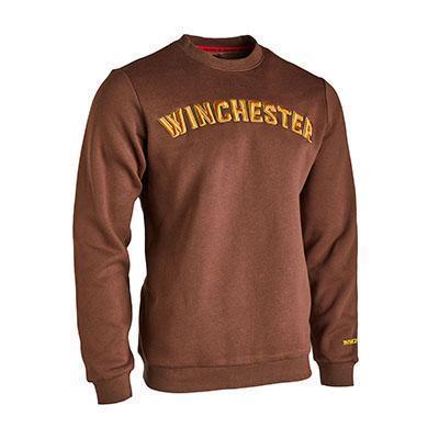 SWEATSHIRT, FALCON, CREW NECK, BROWN, 3XL