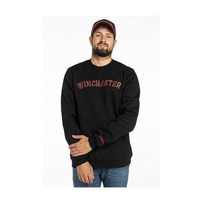 SWEATSHIRT, FALCON, CREW NECK, BLACK, S
