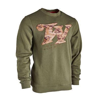 SWEATSHIRT, REDSTONE, CREW NECK, KHAKI, S