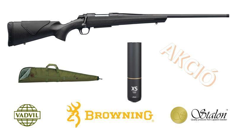 BROWNING A-BOLT3+ COMPOSITE Thr,NS,SM,308Win+STALON XS108 Max.30 M14*1+AKAH Puskatok