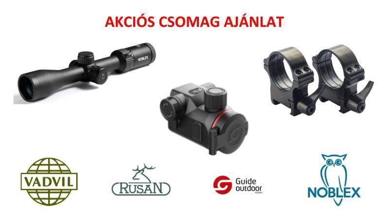 GUIDE Hőkamera előtét G-O435CS + NOBLEX  NZ6  INCEPTION 1,7-10X42 + RUSAN szerelék