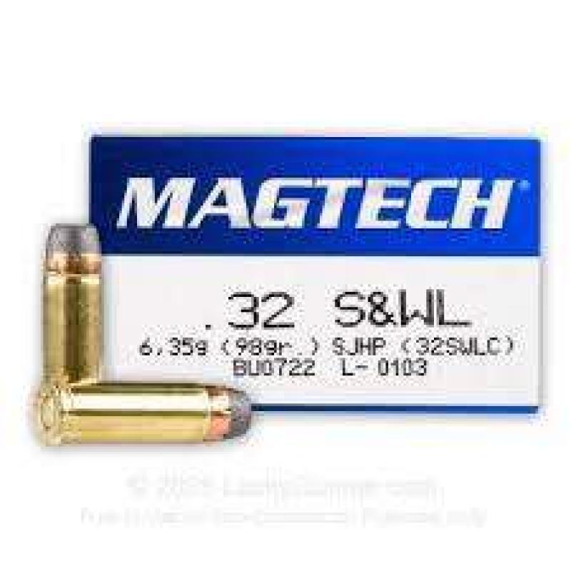 Magtech .32 S&W SJHP  98 GRS     A 50