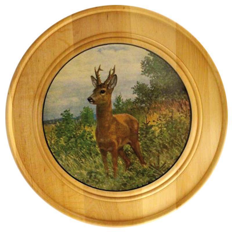 Fatányér 30/19 cm bak motívummal