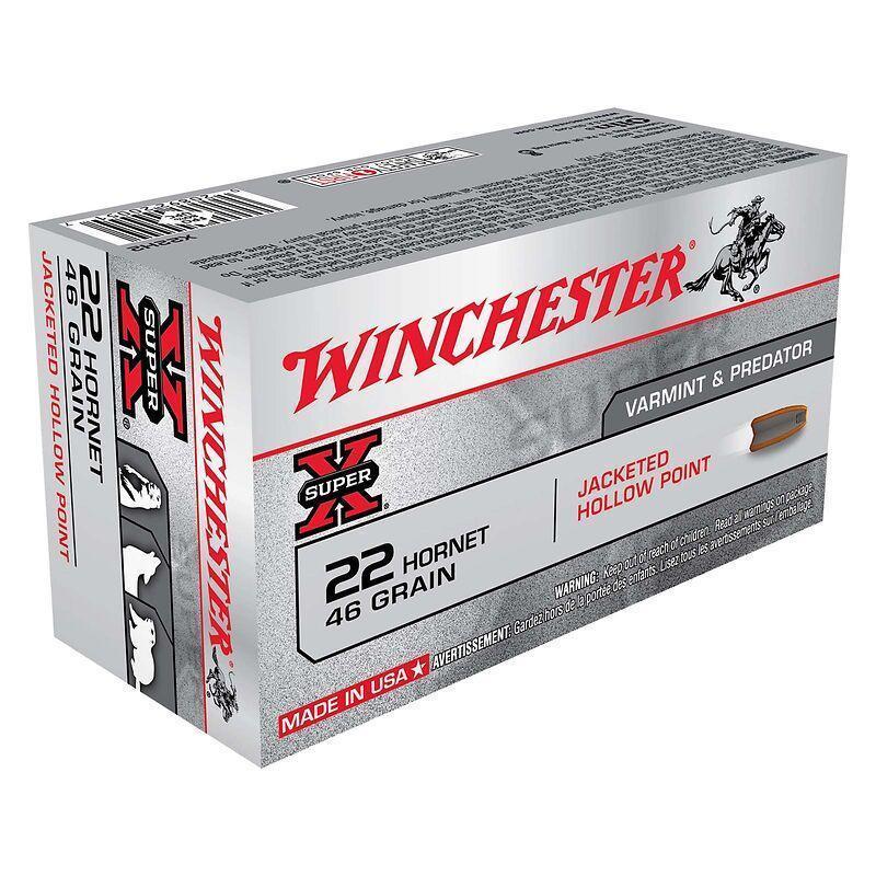 Winchester .22 Horn. 46GR SUPER-X HP  A 50