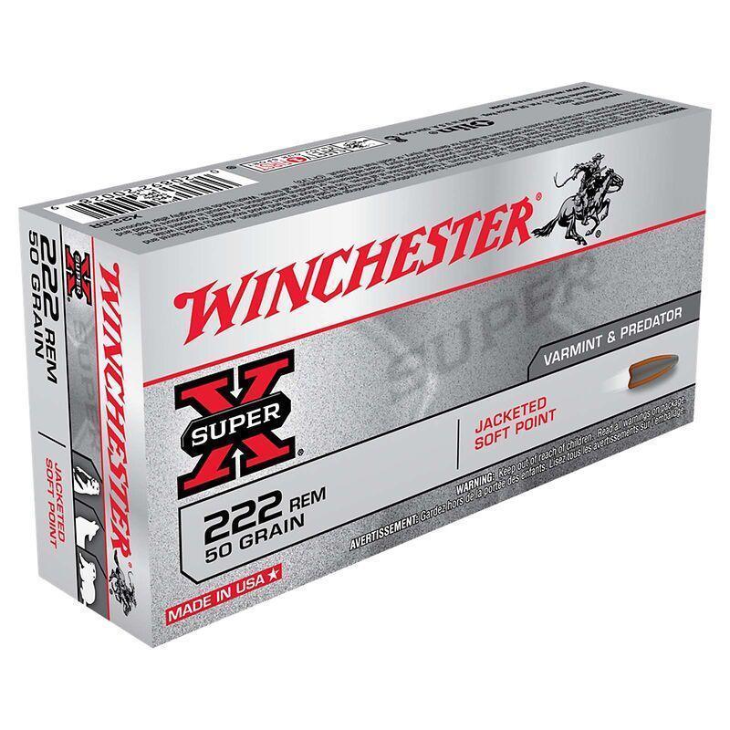 Winchester SUPER-X PSPA .222REM 50gr  A20