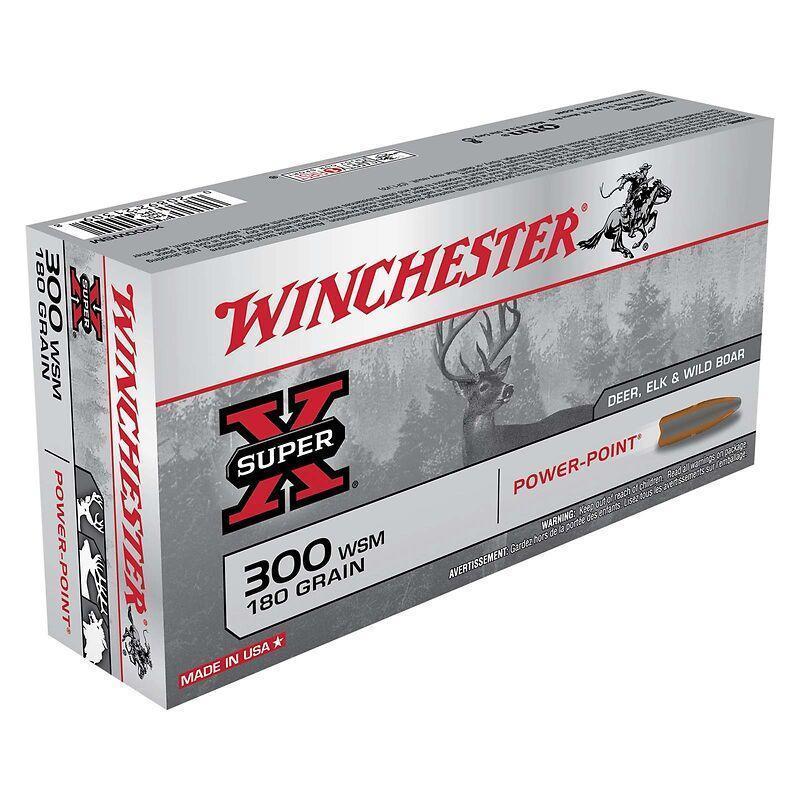 Winchester .300 WSM 180 GR.Supe-X PP r.   A20