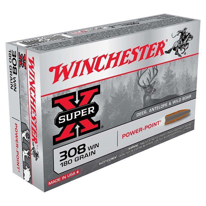 Winchester SUPER-X   PP .308 WIN  180gr  A20