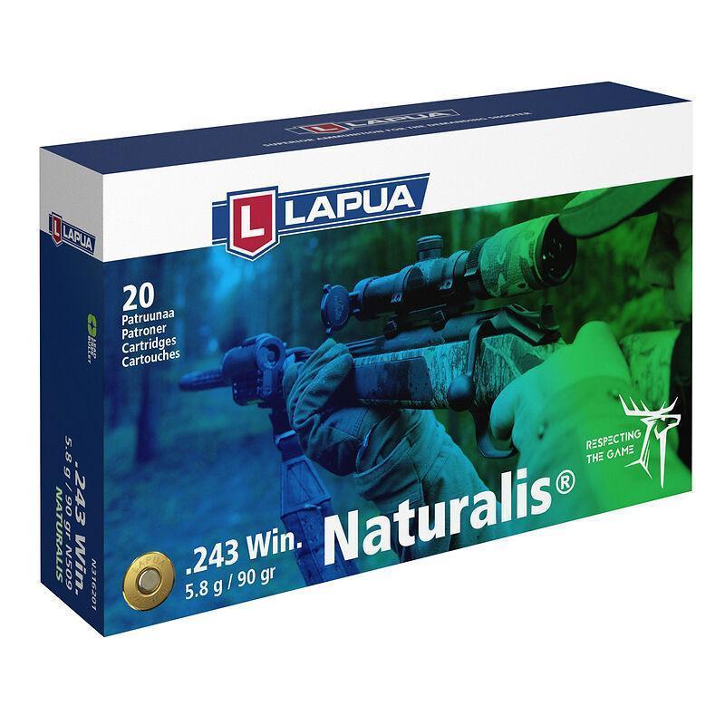 Lapua . 243 Win. Naturalis 5,8  g    A 20