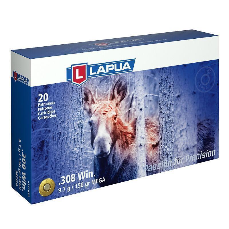 Lapua . 308 Win. Mega 9,7  g    A 20