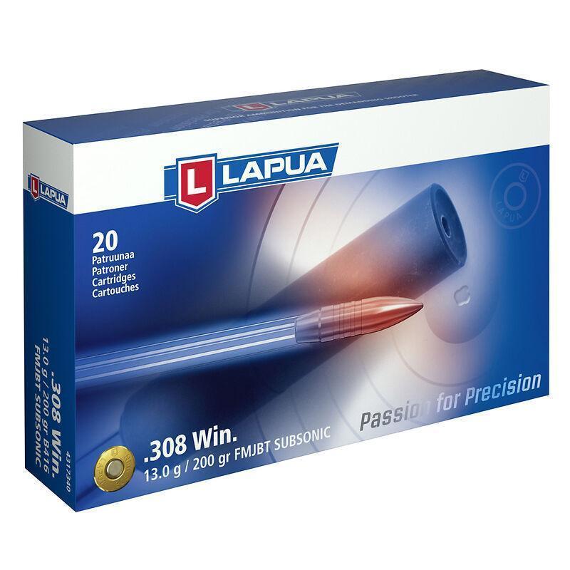 Lapua 308 WIN Subsonic 13 G  A 20