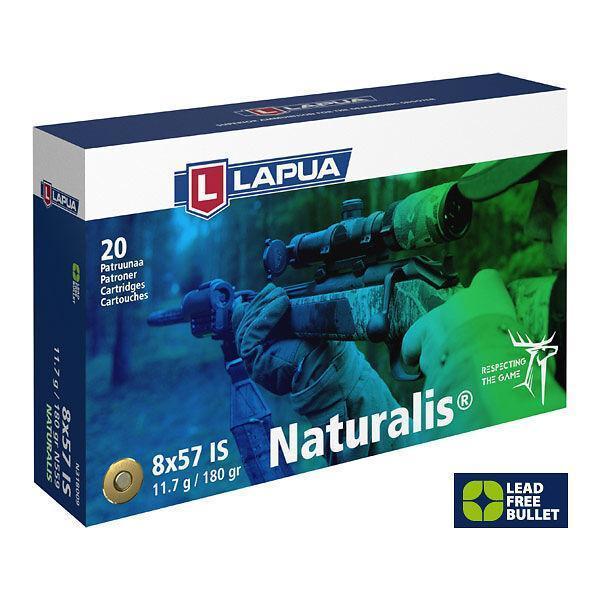 Lapua 8X57 IS   Naturalis 11,7G A 20