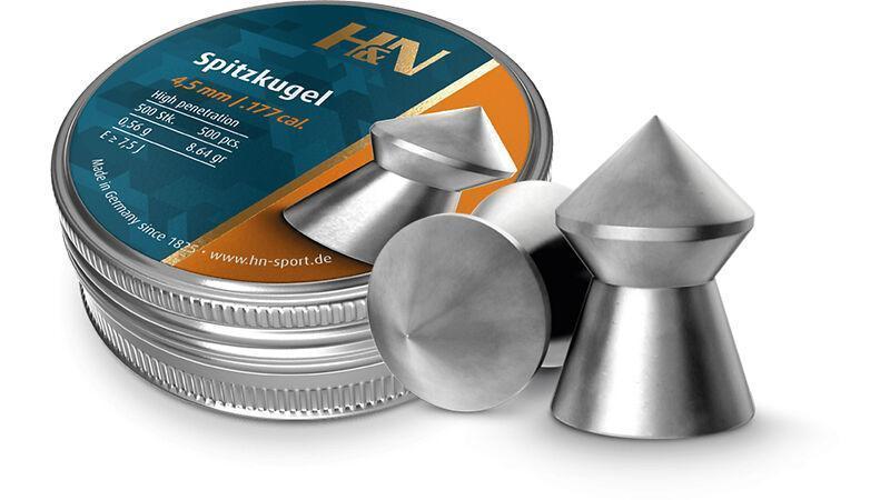 H&N hegyes léglőszer  4,5 mm Spitzkugeln  A 200