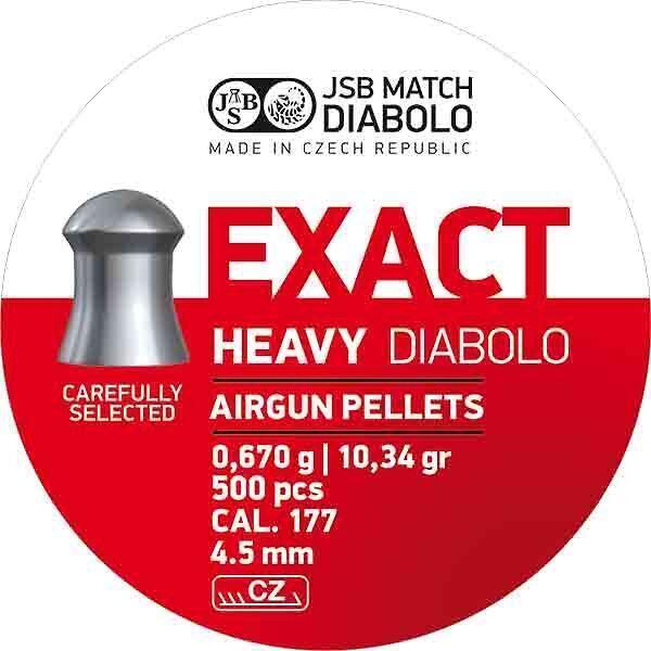 JSB D.Exact Heavy  4,52mm  A500