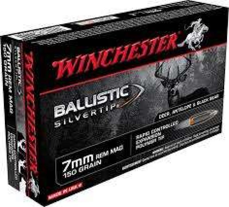 Winchester 7mm REM.MAG. 150 GR.  BST.   A20