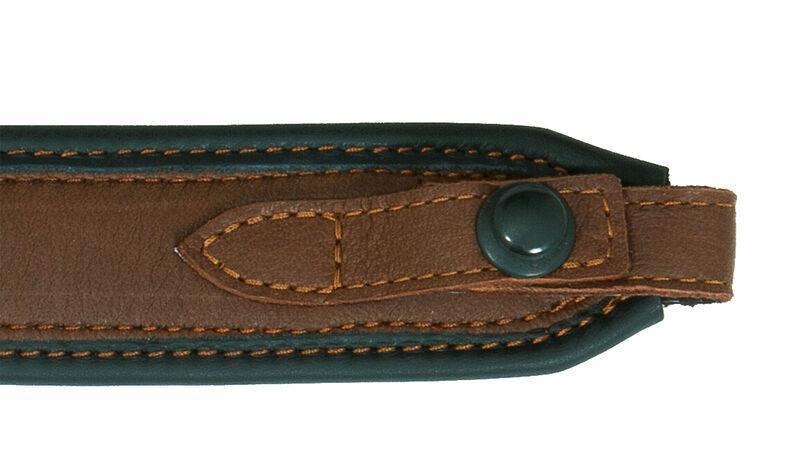 AKAH Fegyverszíj jávorszarvas bőr gyorszárral 105 cm