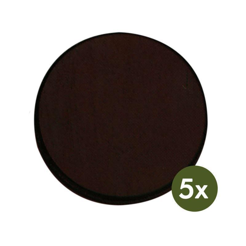 Vadkanagyar tartó talp 18 cm fekete