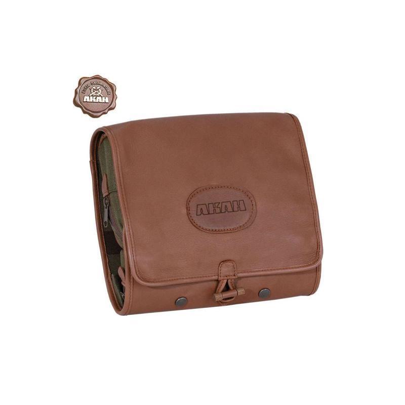 Tisztálkodó táska jávorszarvasbőrből