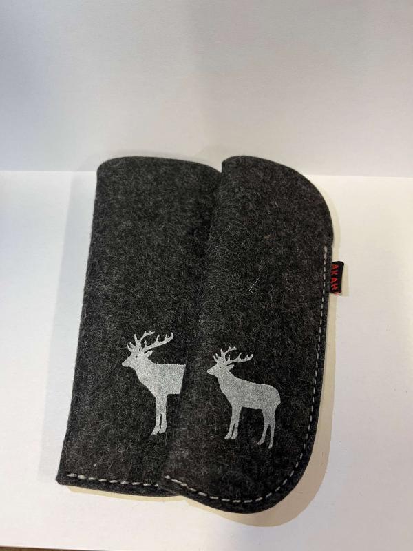 Filz anyagból  olvasószemüveg tok