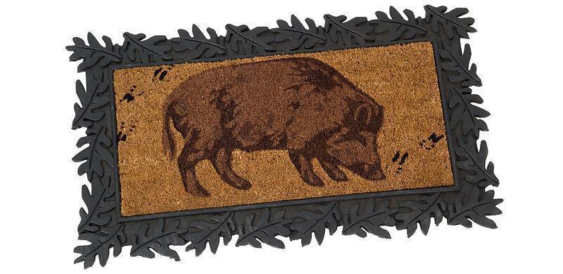 Lábtörlő disznó PVC