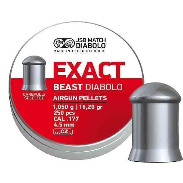 JSB EXACT BEAST 4,52MM    A250