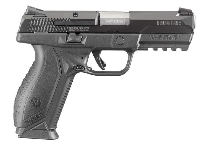 RUGER A9-PRO-DUTY , PISTOL, 9MM LUGER