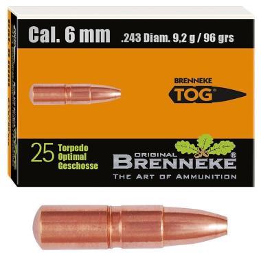 BRENNEKE GESCH.6MM TOG6,2G  MAG A25