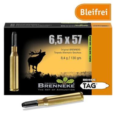 BRENNEKE 6,5X57 TAG 8,4G   A20